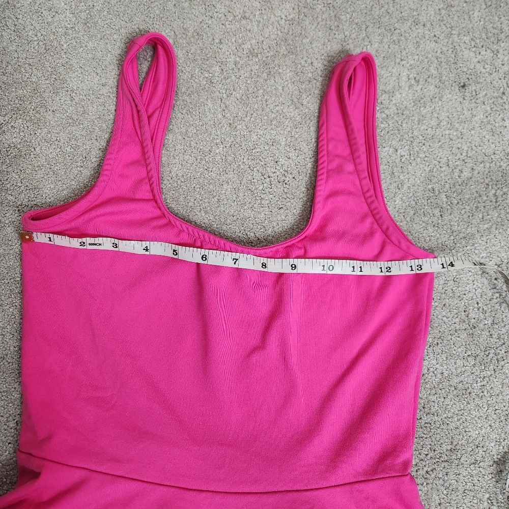 As Seen On Katherine Pierce Alternative Color Pink Bebe Peplum Top Size XS Y2K - Picture 6 of 10